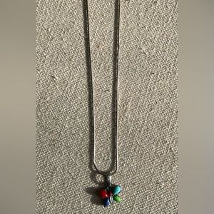 Retired Silpada Butterfly Pendant Necklace